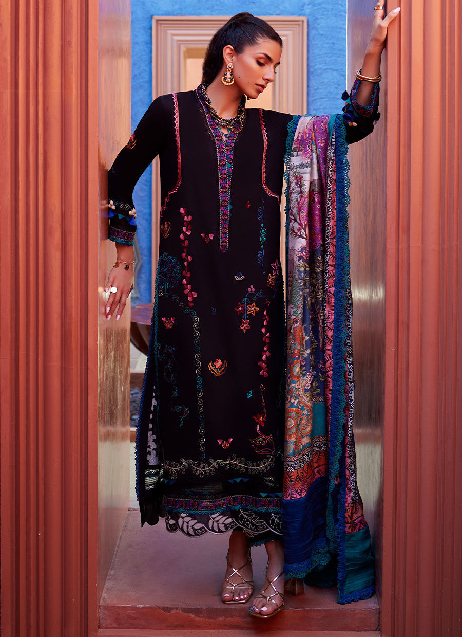FARAH TALIB AZIZ SUAY LUXURY LAWN '24