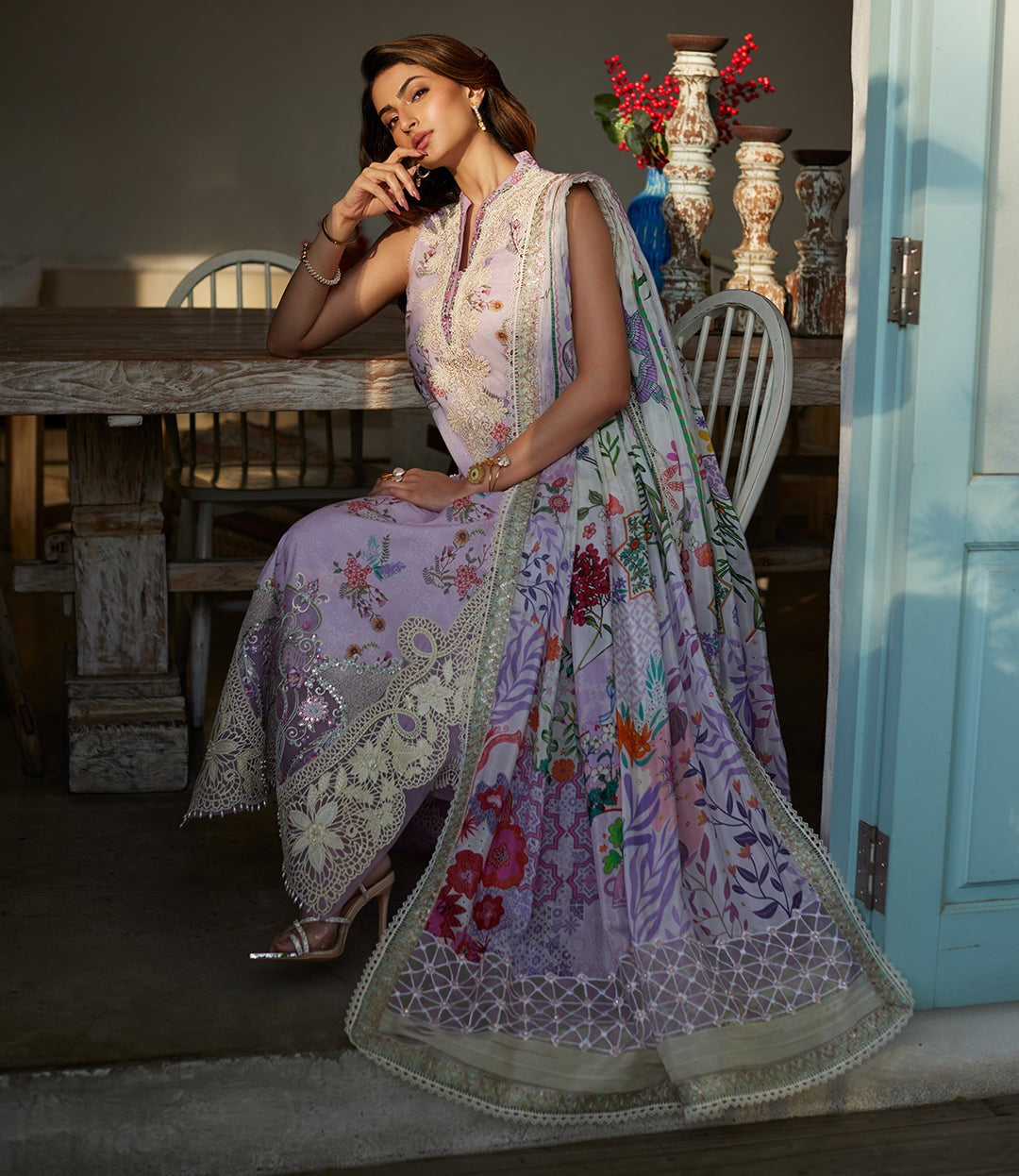 FAIZA SAQLAIN LILIANA LAWN ‘24