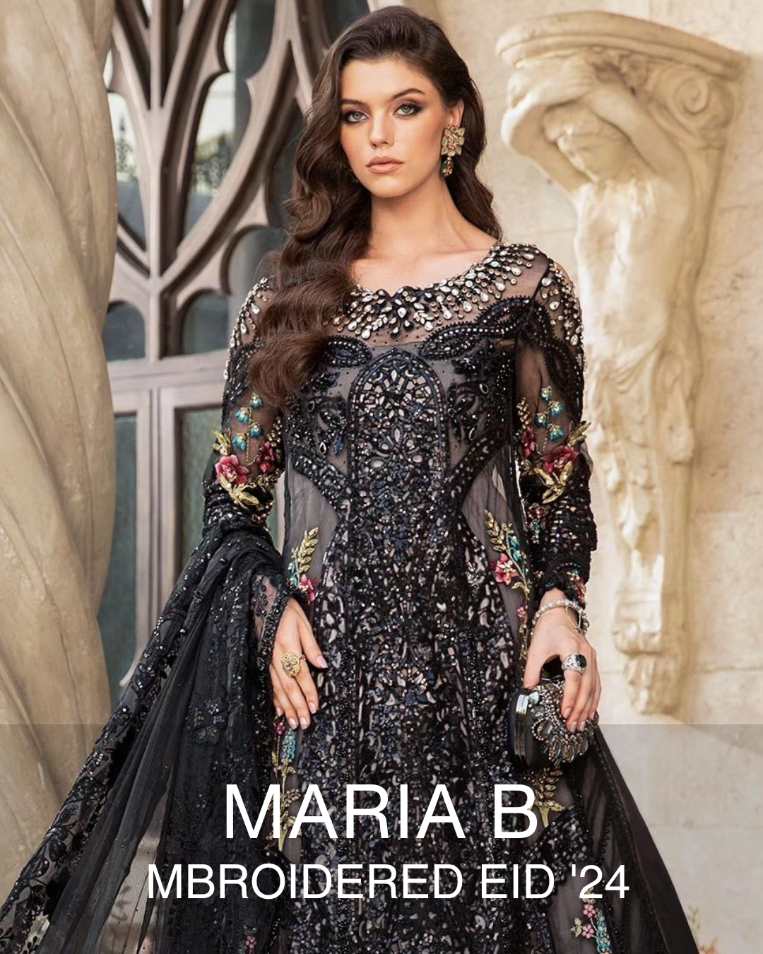 MARIA B MBROIDERED EID EDITION ’24