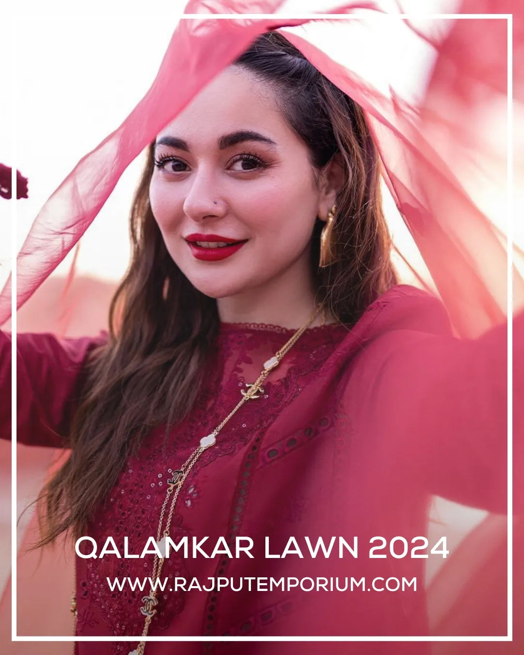 QALAMKAR SAHIL KINARE LUXURY LAWN’24