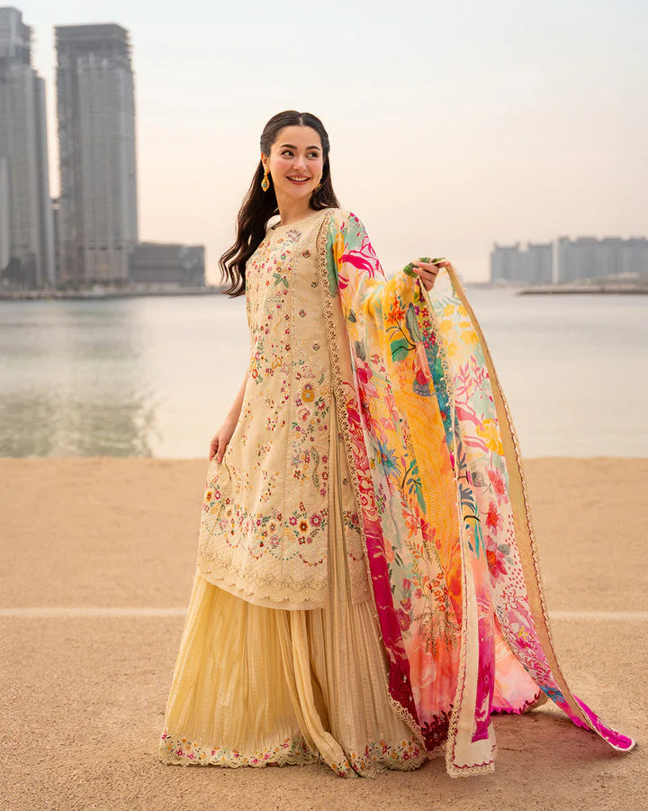 FAIZA SAQLAIN LAWN '26 - MERJEM