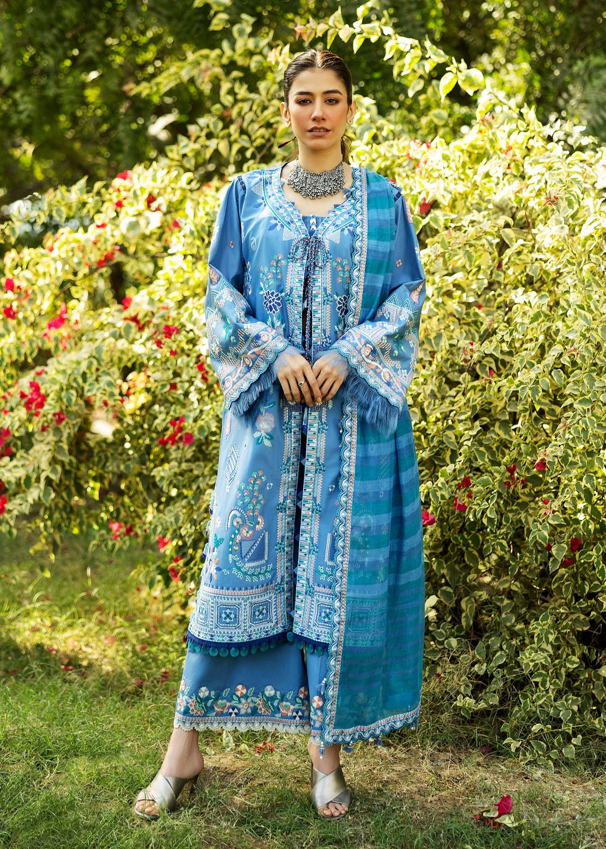 SADAF FAWAD KHAN LAWN ‘25 - WISTERIA A