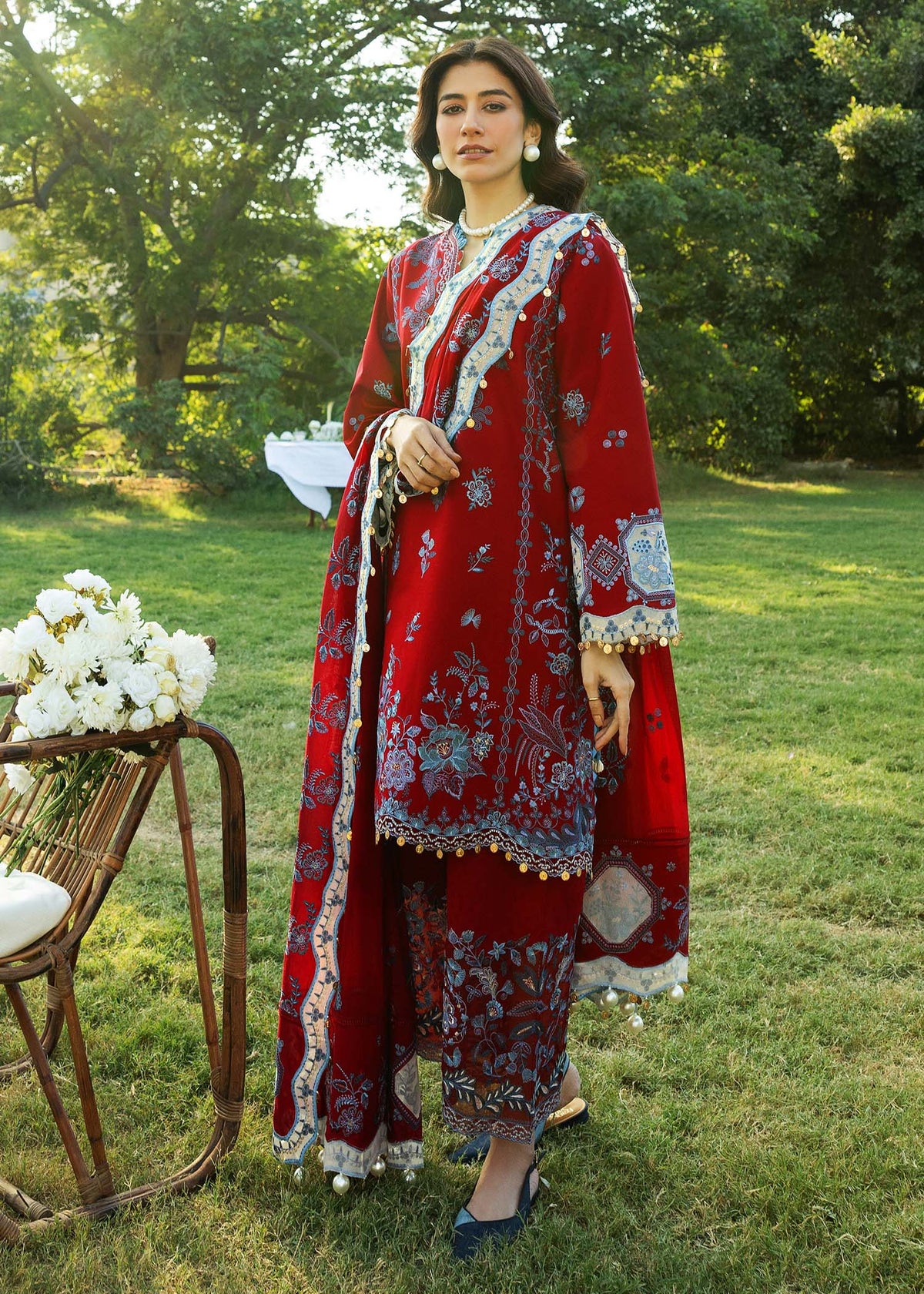 SADAF FAWAD KHAN LAWN ‘25 - KOI A