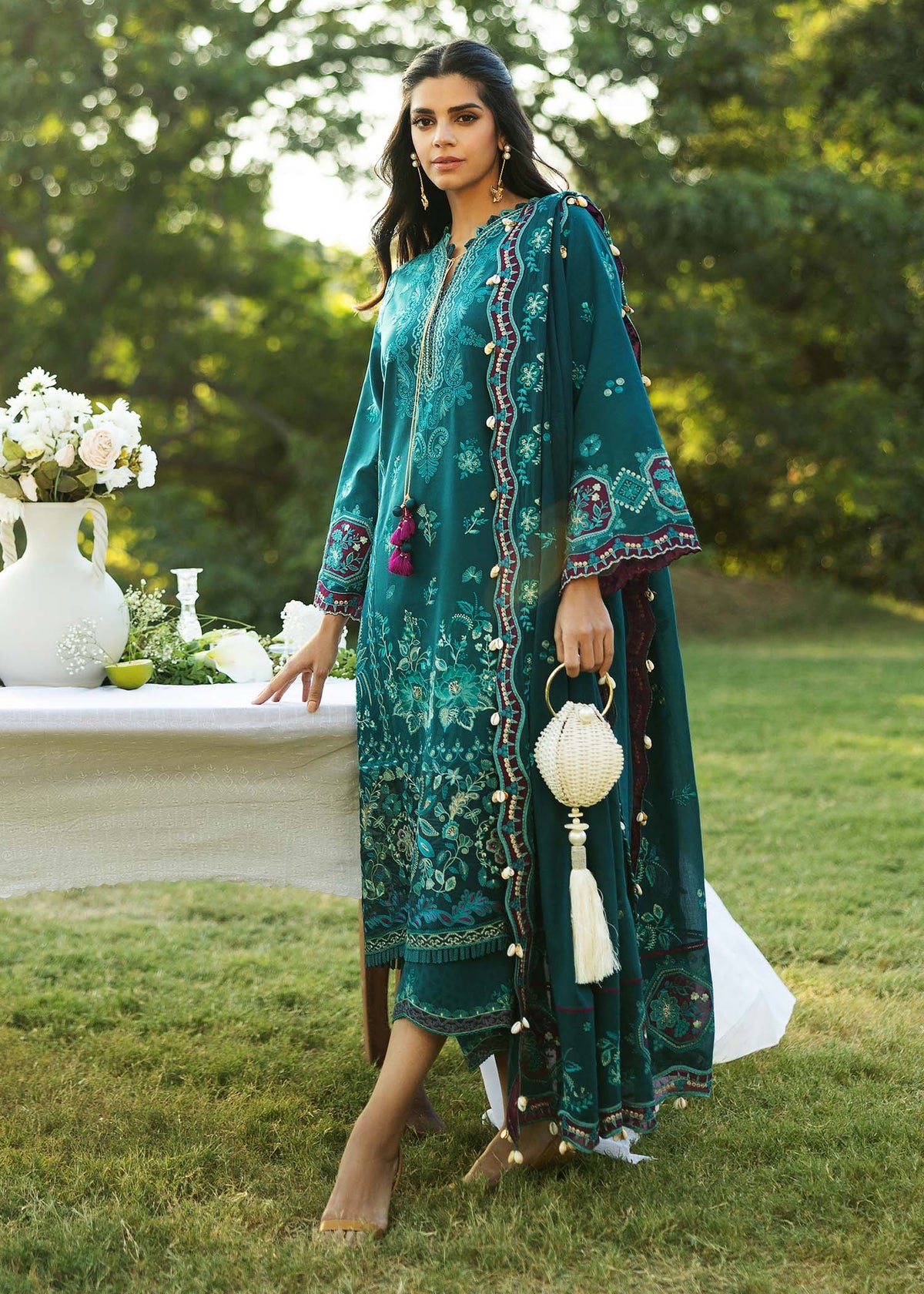 SADAF FAWAD KHAN LAWN ‘25 - KOI B