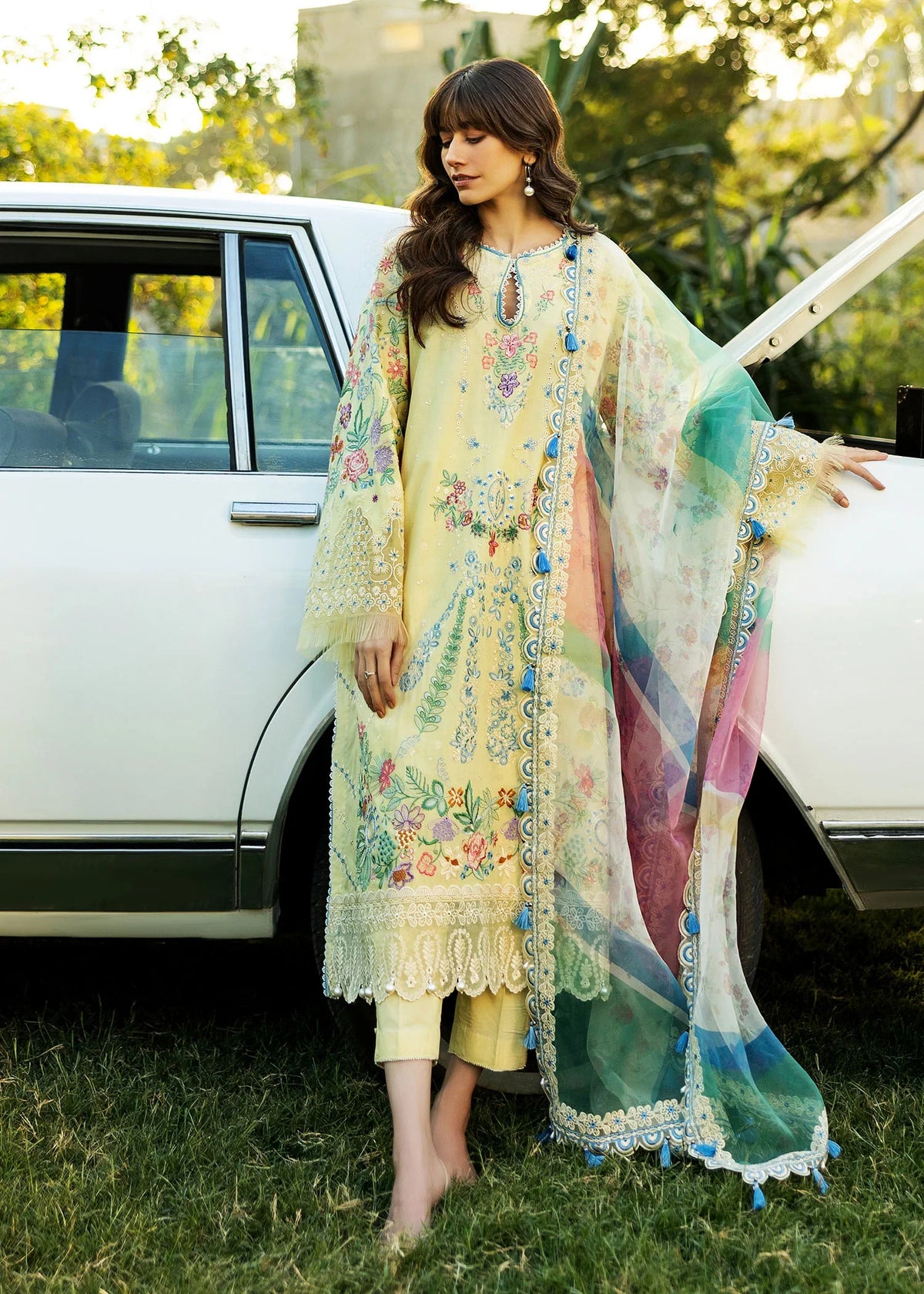 SADAF FAWAD KHAN LAWN ‘25 - MID SUMMER EVENING B