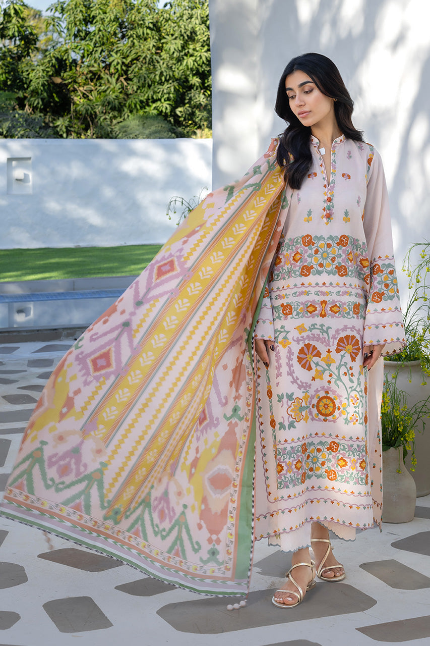 SANIA MASKATIYA LAWN '26 - MAYIL (B)