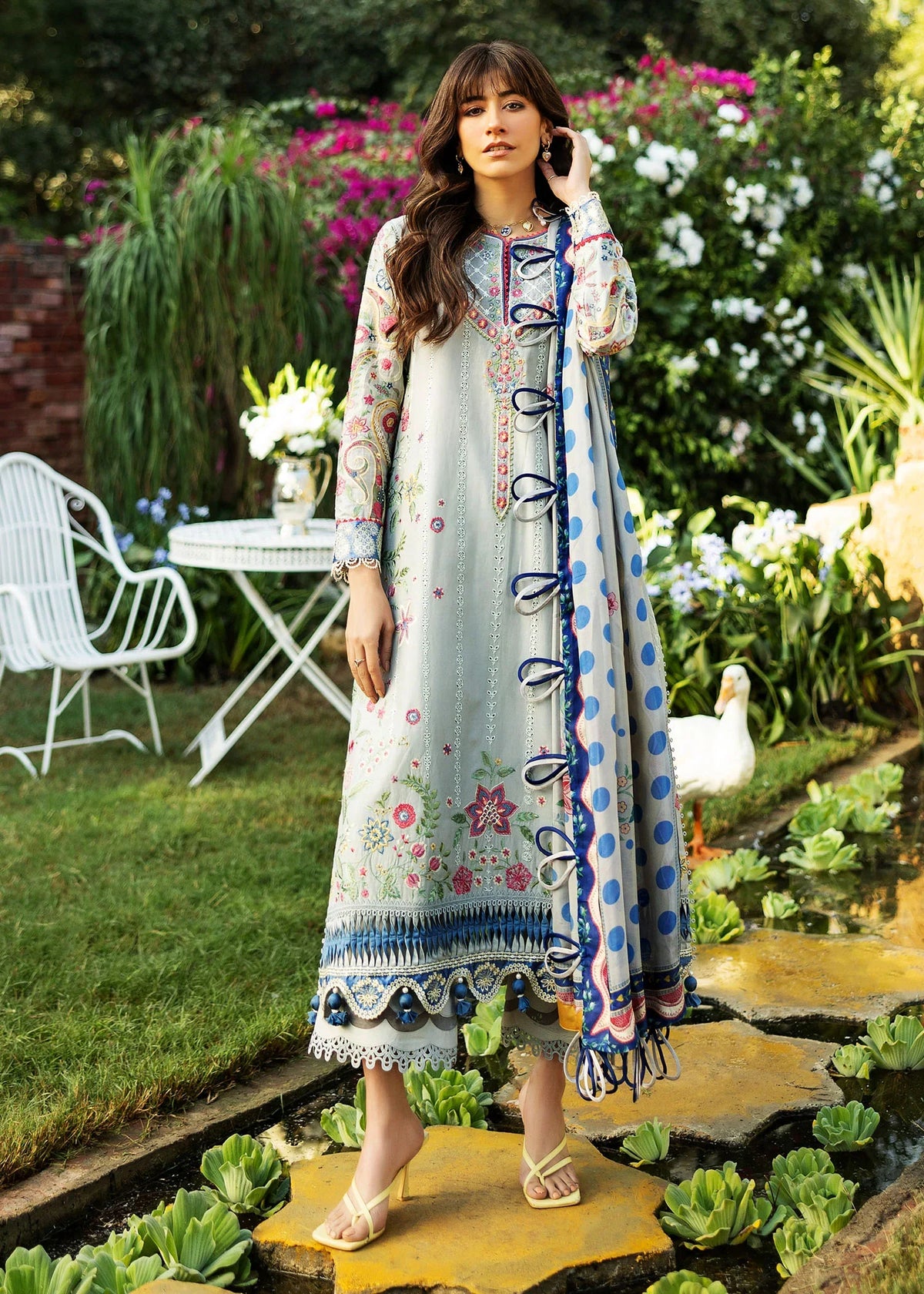 SADAF FAWAD KHAN LAWN ‘25 - PAISLEY GARDEN A