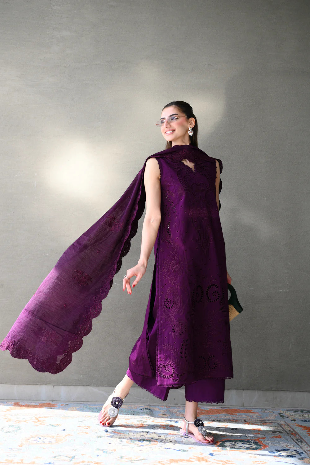 ZAIB SUMMER '26 - DEEP PLUM
